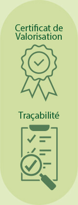 Certification de valorisation et de traçabilité